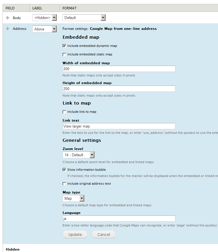 Drupal SImple Google Maps module